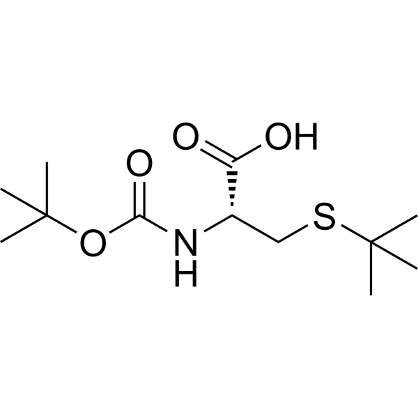Boc-Cys(tBu)-OH 56976-06-8
